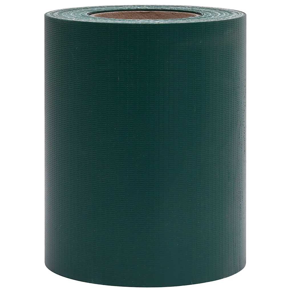 Vidaxl Gartenbildschirme 4 ST 35x0.19 M PVC MAT GRÜNE