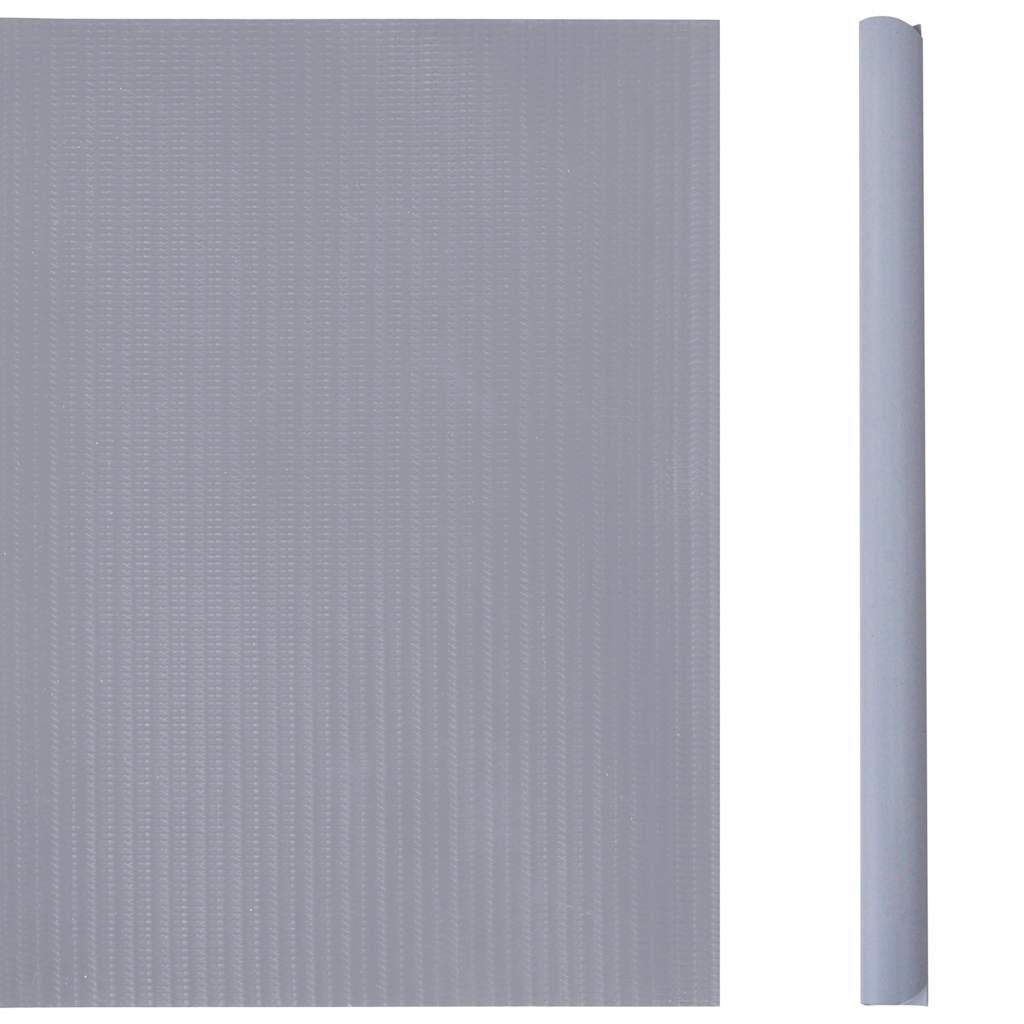Vidaxl Garden Screen 35x0,19 M PVC Matt Hellgrau