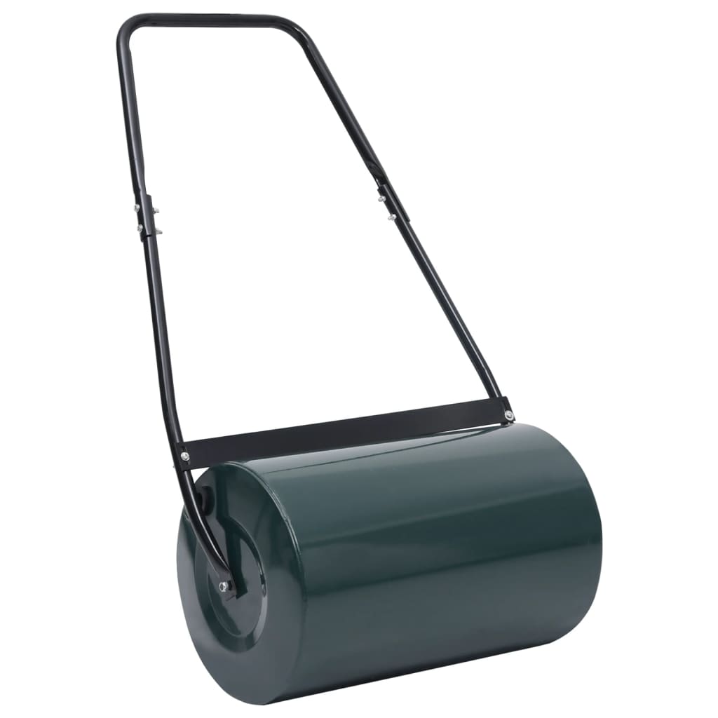 Vidaxl Gazonroller 50 l 63 cm grün und schwarz