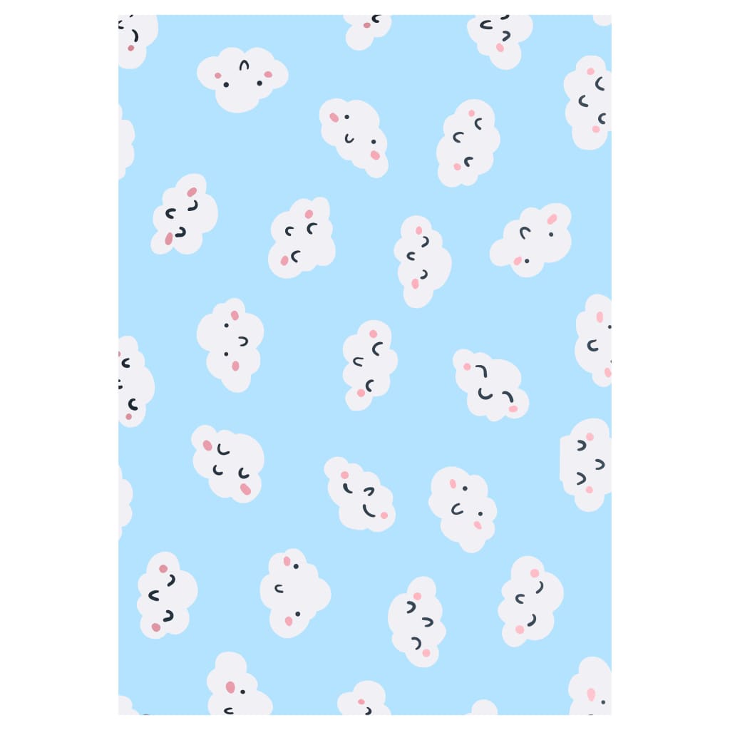 VIDAXL -Teppich mit Druck 120x160 cm Stoff Multi -Colored