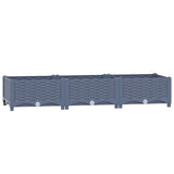 VIDAXL -Pflanzer erhöhte 120 x 40 x 23 cm Polypropylen - afbeelding 2