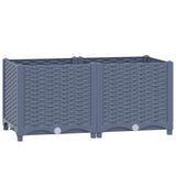 VIDAXL -Pflanzer Insert 80x40x38 cm Polypropylen - afbeelding 2