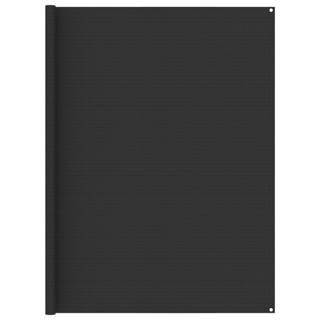 VIDAXL -Zelt Teppich 250x350 cm Anthrazit -ausgelöst