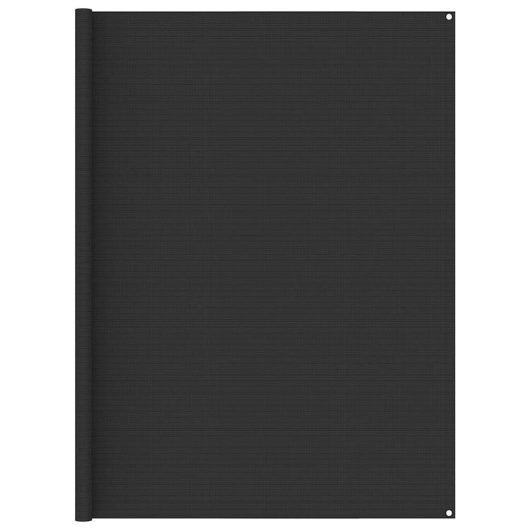 VIDAXL -Zelt Teppich 250x350 cm Anthrazit -ausgelöst