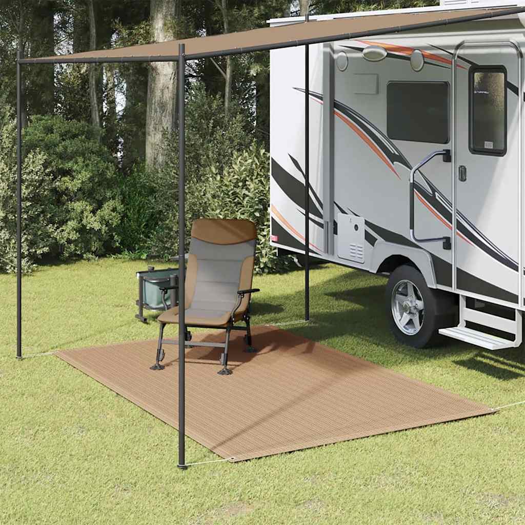 Vidaxl Zelt Teppich 200x300 cm Taupe