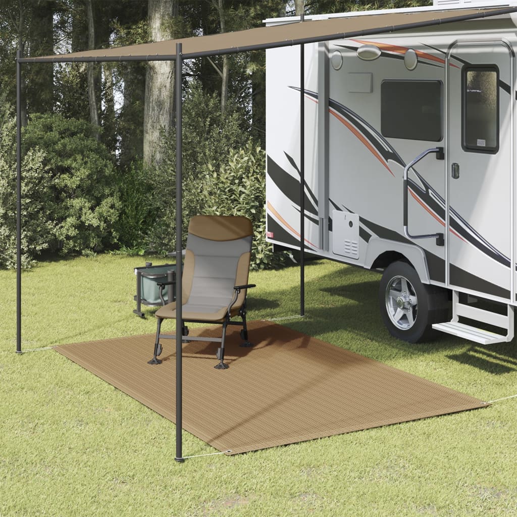 Vidaxl Zelt Teppich 250x300 cm Taupe