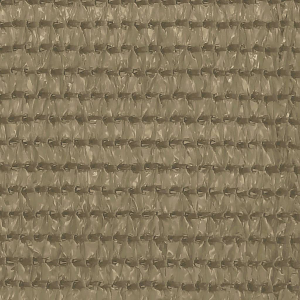 Vidaxl Zelt Teppich 250x500 cm Taupe