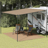 Vidaxl Zelt Teppich 300x400 cm Taupe - afbeelding 1