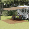 Vidaxl Zelt Teppich 400x400 cm Taupe
