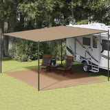 Vidaxl Zelt Teppich 400x500 cm Taupe - afbeelding 1