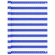 Vidaxl Balkon Bildschirm 120x300 cm HDPE Blau und Weiß