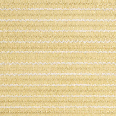 Vidaxl Balkon Bildschirm 75x500 cm HDPE Beige