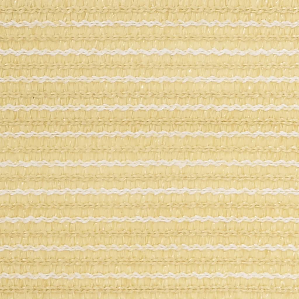 Vidaxl Balkon Bildschirm 90x300 cm HDPE Beige