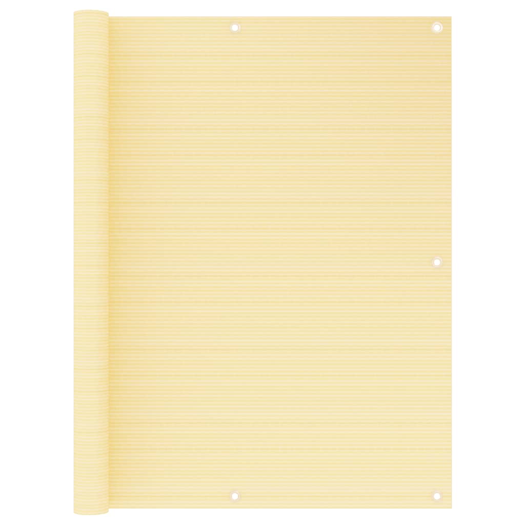 Vidaxl Balkon Bildschirm 120x300 cm HDPE Beige