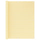 Vidaxl Balkon Bildschirm 120x500 cm HDPE Beige