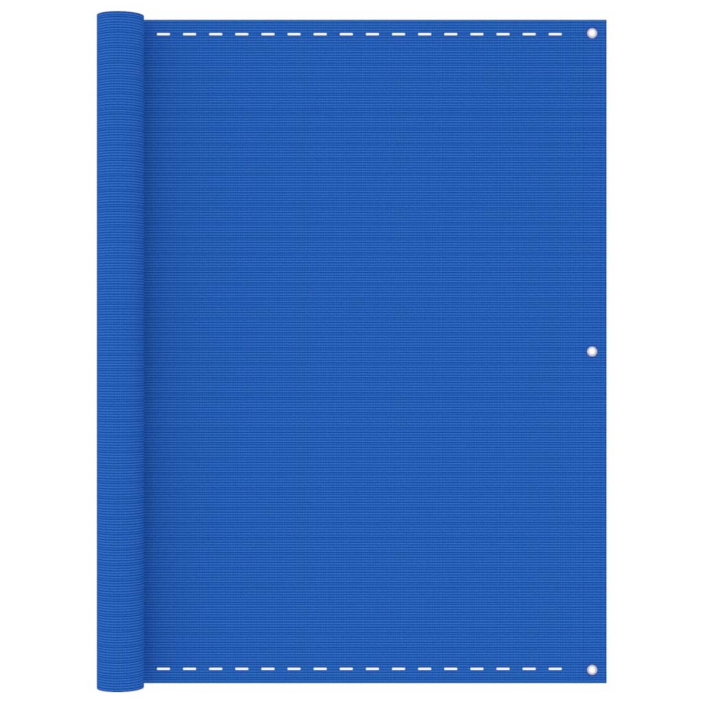 Vidaxl Balkon Bildschirm 120x500 cm HDPE Blau
