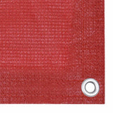 Vidaxl Balkon Bildschirm 90x300 cm HDPE -Rot - afbeelding 3