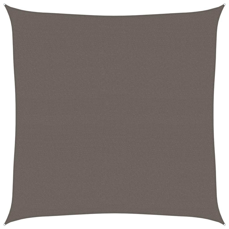 Vidaxl Zonnezeil 160 g m² 4,5 x 4,5 M HDPE -Anthrazit -gelöscht