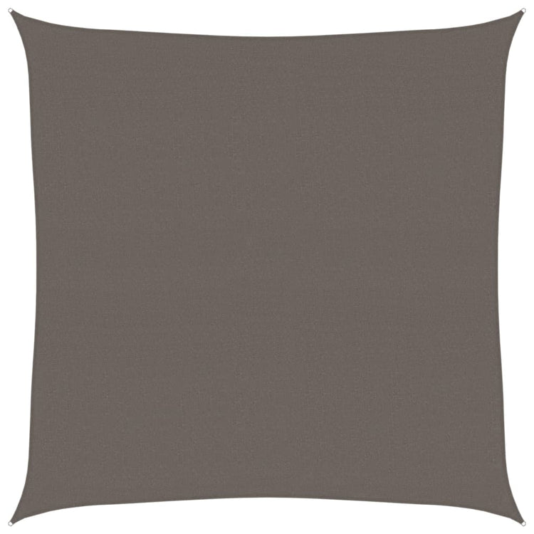 Vidaxl Zonnezeil 160 g m² 5x5 M HDPE -Anthrazit -gelöscht