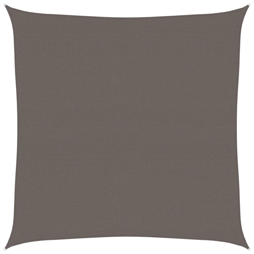 Vidaxl Zonnezeil 160 g m² 7x7 M HDPE -Anthrazit -gelöscht