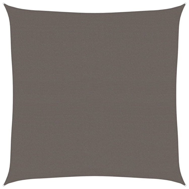 Vidaxl Zonnezeil 160 g m² 7x7 M HDPE -Anthrazit -gelöscht