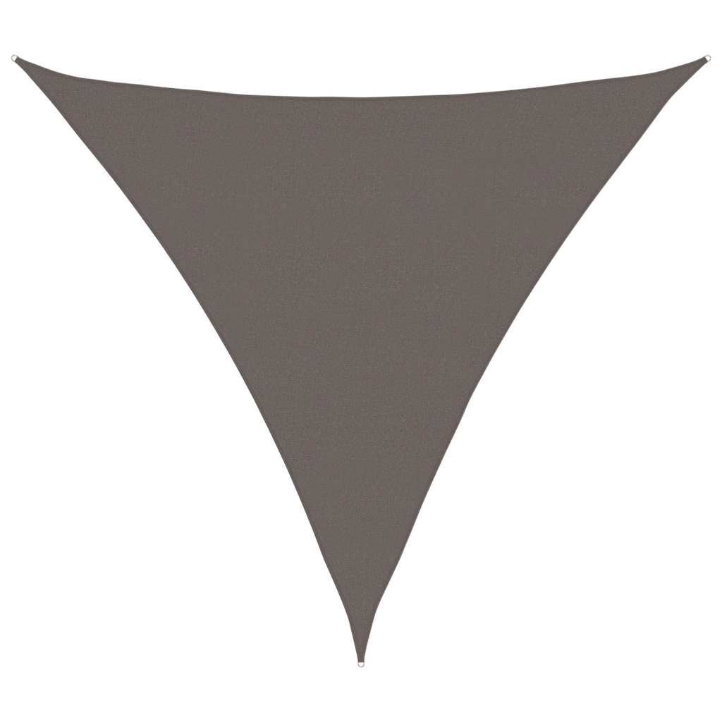 Vidaxx Sonnensegel 160 g m² 6x6x6 m HDPE Anthrazit