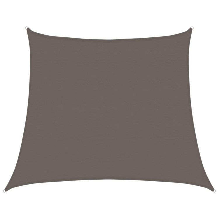 Vidaxl Zonnezeil 160 g m² 4 5x4 M HDPE -Anthrazit -gelöscht