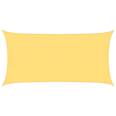 Vidaxl Zonnezeil 160 g m² 4x7 M HDPE Beige