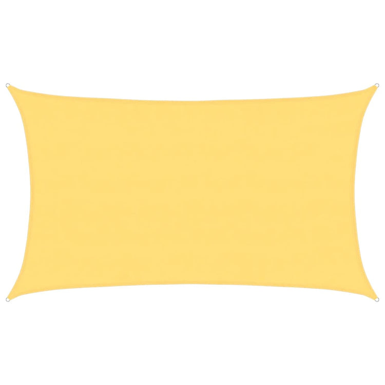 Vidaxl Zonnezeil 160 g m² 5x8 M HDPE Beige