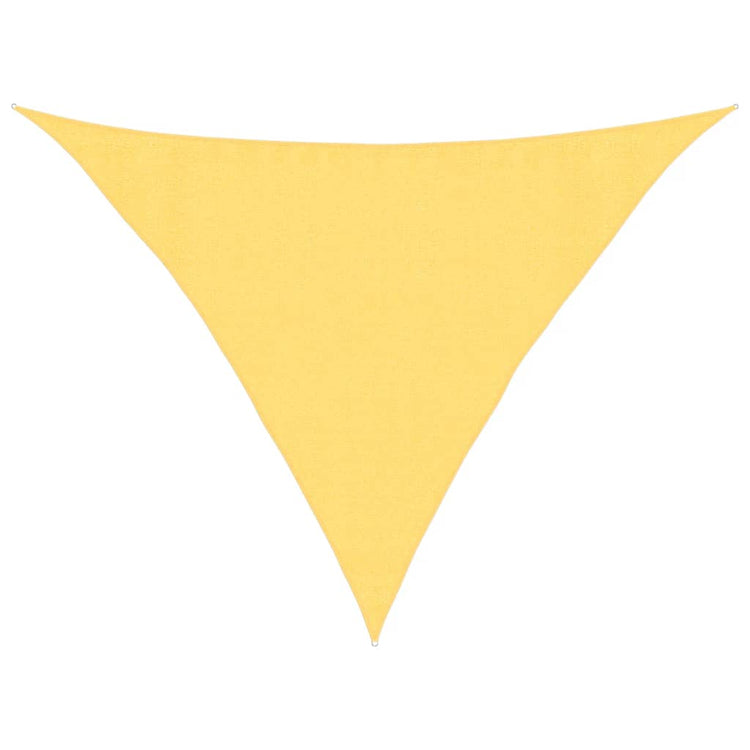 Vidaxl Zonnezeil 160 g m² 3,5 x 3,5 x 4,9 M HDPE -Beige