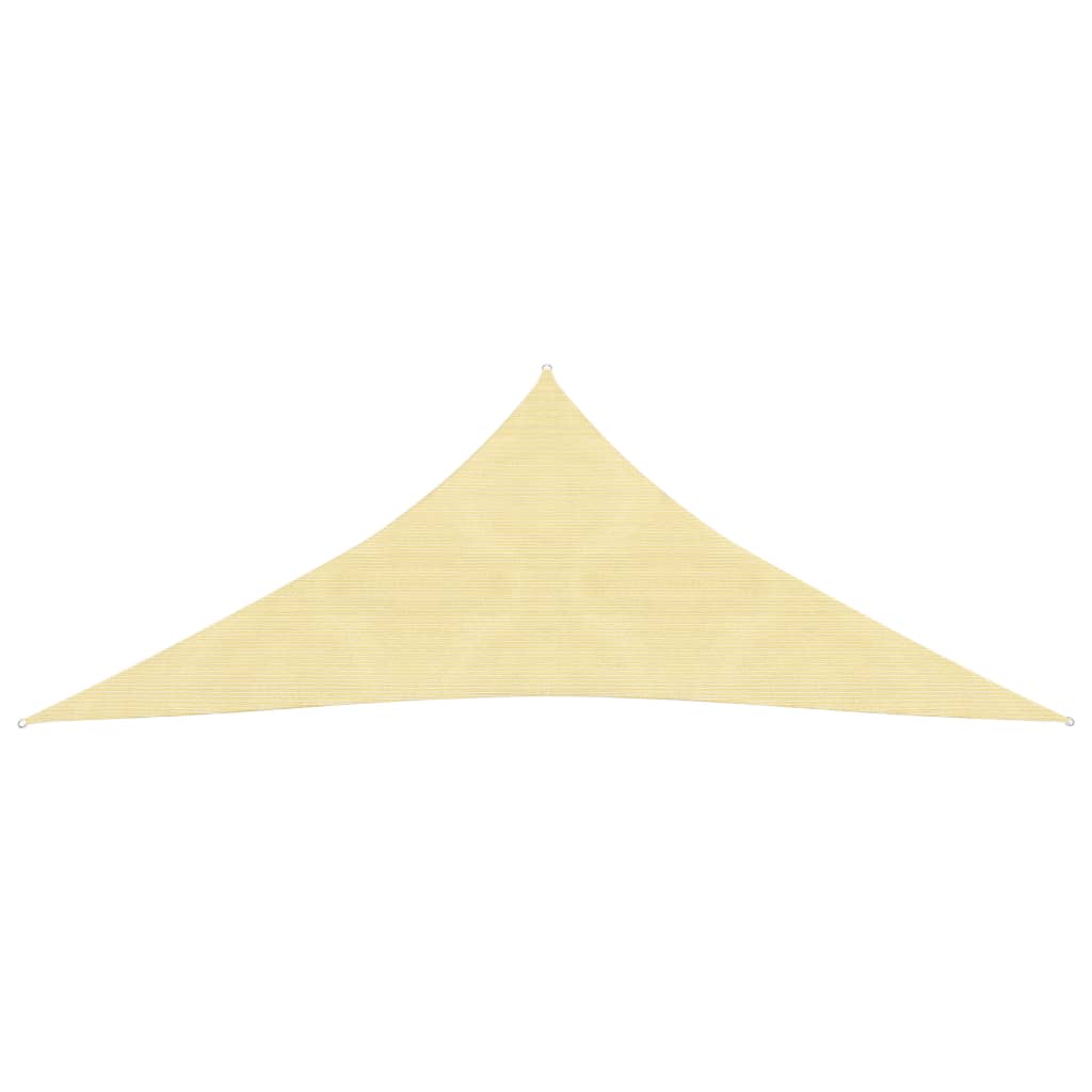 Vidaxl Zonnezeil 160 g m² 5x7x7 M HDPE Beige
