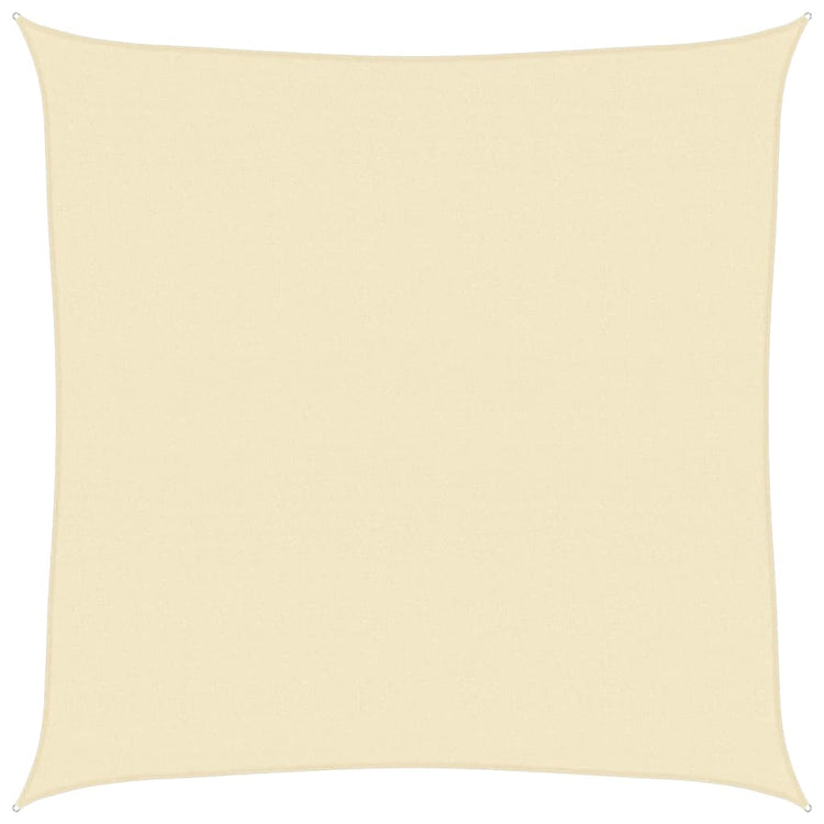 Vidaxl Zonnezeil 160 g m² 5x5 M HDPE -Creme -Colored