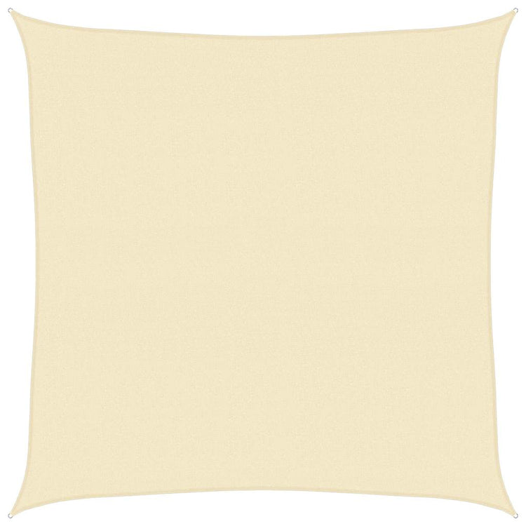 Vidaxl Zonnezeil 160 g m² 6x6 M HDPE -Creme -Colored
