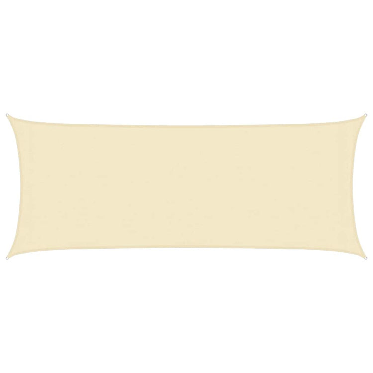 Vidaxl Zonnezeil 160 g m² 2x5 M HDPE -Creme -Colored