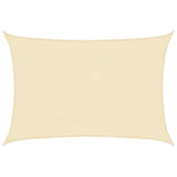 Vidaxl Zonnezeil 160 g m² 2,5 x 4 M HDPE -Creme -Colored - afbeelding 2