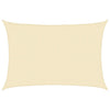 Vidaxl Zonnezeil 160 g m² 3,5 x 5 M HDPE Cream -Colored