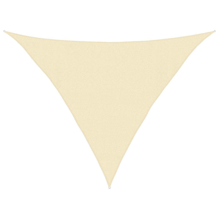 Vidaxl Zonnezeil 160 g m² 4x4x5,8 M HDPE Cream -Colored