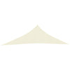 Vidaxl Zonnezeil 160 g m² 4x5x6,8 M HDPE -Creme -Colored