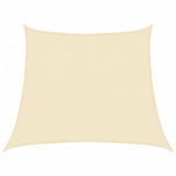 Vidaxl Zonnezeil 160 g m² 3 4x3 M HDPE Cream -Colored - afbeelding 2