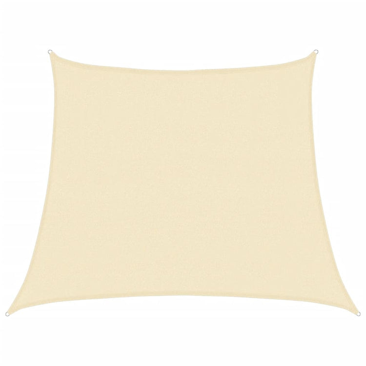 Vidaxl Zonnezeil 160 g m² 3 4x3 M HDPE Cream -Colored