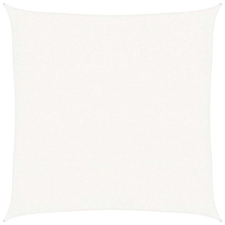 Vidaxl Zonnezeil 160 g m² 3x3 M HDPE -Weiß