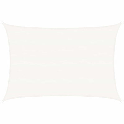 Vidaxl Zonnezeil 160 g m² 5x7 M HDPE -Weiß