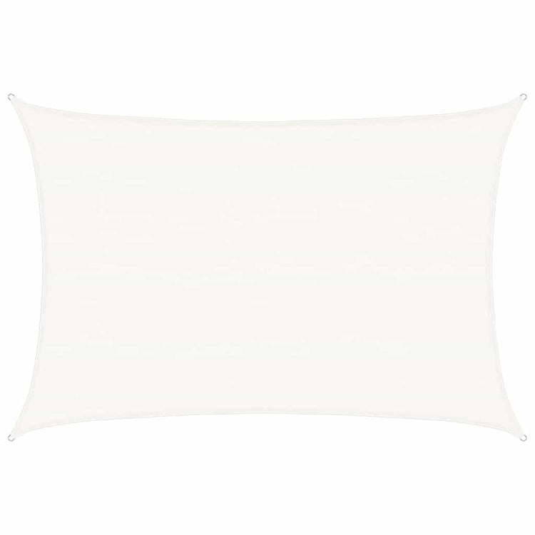 Vidaxl Zonnezeil 160 g m² 5x7 M HDPE -Weiß