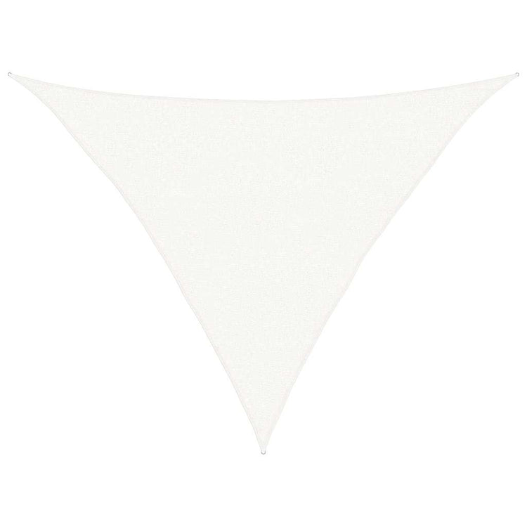 Vidaxl Zonnezeil 160 g m² 2,5 x 2,5 x 3,5 M HDPE -Weiß