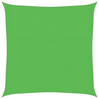 Vidaxl Zonnezeil 160 g m² 2x2 M HDPE hellgrün
