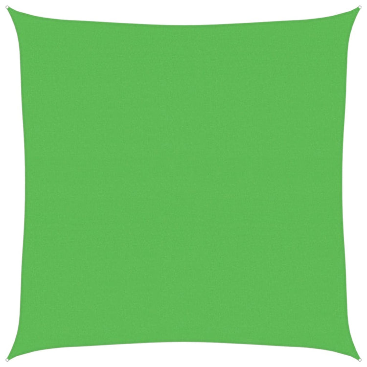 Vidaxl Zonnezeil 160 g m² 4,5 x 4,5 M HDPE hellgrün