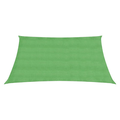 Vidaxl Zonnezeil 160 g m² 5x5 M HDPE hellgrün