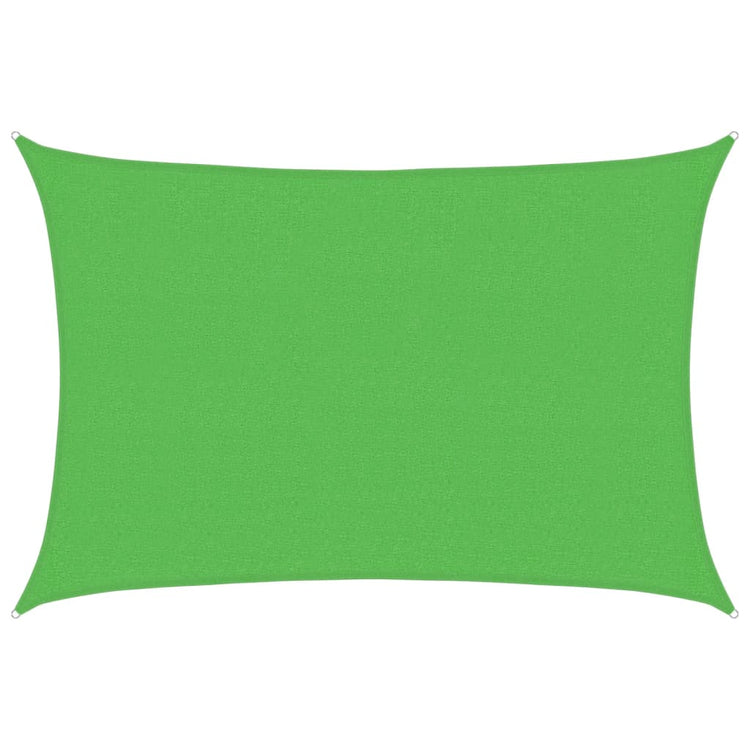 Vidaxx Sonnensegel 160 g m² 2,5x4 m HDPE Hellgrün