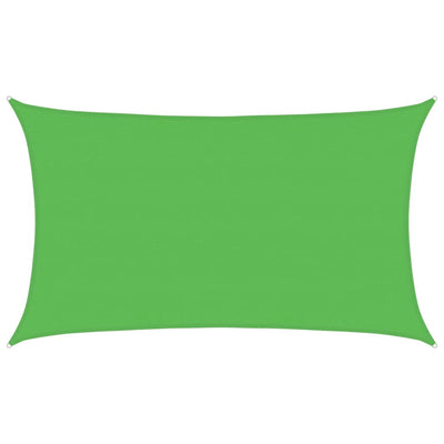 Vidaxx Sonnensegel 160 g m² 5x8 m HDPE Hellgrün