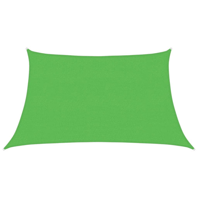 Vidaxl Zonnezeil 160 g m² 3 4x2 M HDPE hellgrün